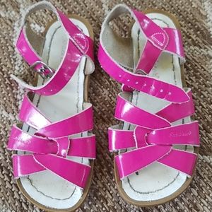 Pink Saltwater Sandals size 12